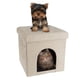 thumbnail image 1 of PETMAKER - Cama otomana Plegable Multiusos para Perros o Gatos pequeños y reposapiés con Parte Super, 1 of 6