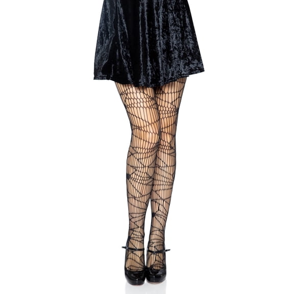 Distressed Tights Costume Accessory for Adults, Black, S-XL, Halloween by Way To Celebrate