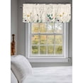 thumbnail image 3 of Farmhouse Floral Curtain Valances for Windows, Vintage Flowers Botanical Kitchen Valance Window Treatment, Light Filtering Block Curtains for Bathroom/Bedroom/Living Room 42'' x 12'', 3 of 9