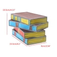 thumbnail image 5 of Apooke Iluminación de Lámpara de Libros Apilada de Vidrio Teñido Contemporáneo para Su Espacio, 5 of 5