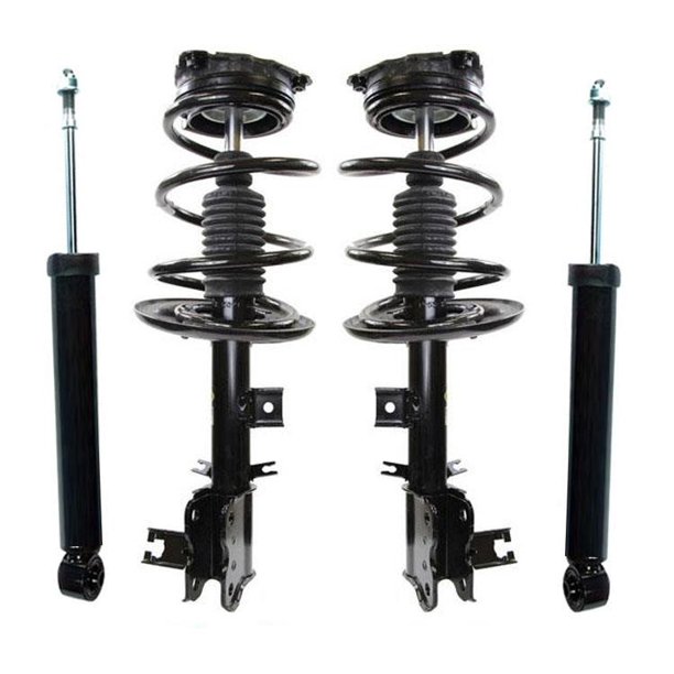 Front All Wheel Drive Complete Spring Struts for Nissan Pathfinder 3.5L