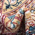 thumbnail image 6 of Rugs.com Rabia Collection Rug – 5' Round Beige Low Rug Perfect For Kitchens, Dining Rooms, 6 of 8