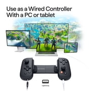 Backbone One (Lightning) - Mobile Gaming Controller for iPhone - 2nd Generation - Black