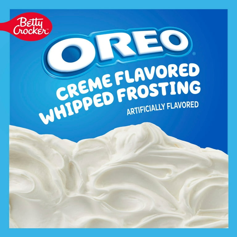Betty Crocker OREO Creme Flavored Whipped Frosting, Gluten Free