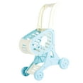 thumbnail image 2 of Carrito de compras para niños, juguete de supermercado, juego de simulación de compras, color azul, 2 of 12