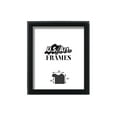 thumbnail image 1 of Black .75 inch Picture Frame, Solid Wood Wall Decor Poster Picture Frames by US Art Frames, 1 of 5