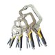 thumbnail image 5 of 4x Abrazaderas de tornillo de banco Abrazaderas de cara de metal con mango antideslizante Alicates de bloqueo de carpintería de metal multifuncionales, 5 of 8