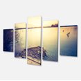 thumbnail image 2 of Amazing Sunset over Clam Lake - Landscape Canvas Art Print, 2 of 3