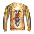 thumbnail image 2 of Welcome Fall German Shorthaired Pointer Strolling Through the Autumn Maple Forest All Over Print 3D Sweatshirt Unisex Merch GSP Lover Dog Gift - 12012, 2 of 6
