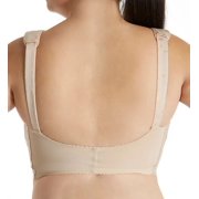 Women's Elila 1515 Jacquard Front Close Wireless Softcup Bra (Nude 42G)