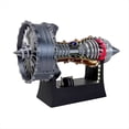 thumbnail image 1 of Modelo de Motor de Turbofán TR-900 de 25 cm, Ventilador de Aviación de Alta Precisión, Adorno de Exhibición Estático Coleccionable, 1 of 5