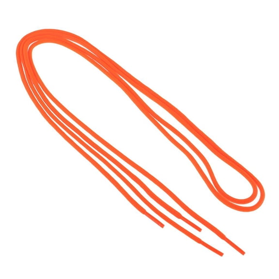 Round Shoe Shoestring for Sneakers And Casual Hiking Shoes Orange