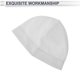 thumbnail image 4 of Gorra de ciclismo Unique Bargains, absorción de sudor, transpirable, forro de casco duro, tela de malla de seda Baiku, blanca, 25x18cm, 1 Pcs, 4 of 7