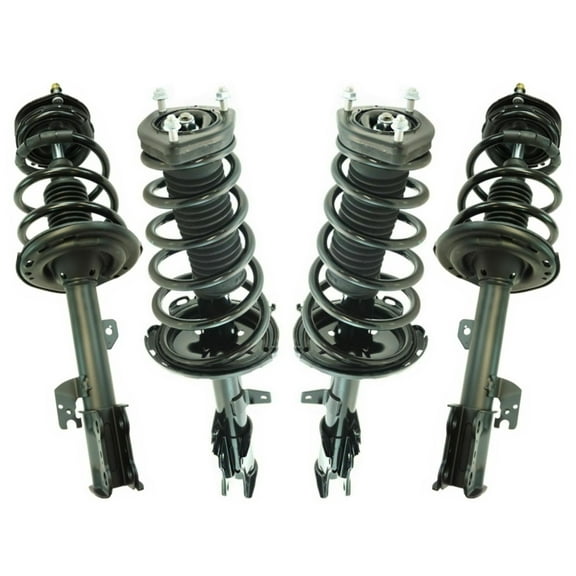 AutoShack Set of 4 Front and Rear Complete Strut Coil Spring Replacement for 2009 2010 2011 2012 Toyota Venza 2.7L 3.5L V6 FWD CST40034