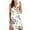 White, variant on Odeerbi Floral Dress for Women 2025 Casual Loose Summer Tank Dress Hollow Out Beach Sundress Sleeveless Dresses Olive Green