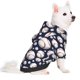 thumbnail image 2 of Fotbe Cute Basebal Sudadera con Estampado para Perros Pequeños – Suéter con Capucha para Mascotas, Tela Suave de Forro Polar con Bolsillo-Small, 2 of 7