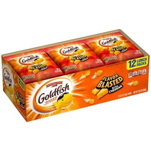 Pepperidge Farm Goldfish Flavor Blasted Xtra Cheddar Crackers, 10.8 oz