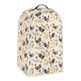 thumbnail image 2 of HELLHERO Roosters Wildflowers 1Set Mixer Blender Cover Polyester Easy to Clean for Household, 2 of 6