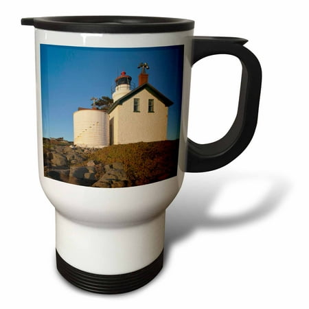 

3dRose CA Crescent City Battery Point Lighthouse - US05 WBI1545 - Walter Bibikow - Travel Mug 14-ounce Stainless Steel
