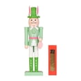 thumbnail image 3 of 2Pcs 11.81Inch Easter Wooden Bunny Nutcracker Figurine Desktop Ornament, Home Office Decor for Spring Festival Party Gifts & Decorations, Easter Basket Stuffers, 3 of 7