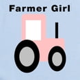 thumbnail image 2 of CafePress - Farmer Girl Pink Tractor Infant Bodysuit - Baby Light Bodysuit, Size Newborn - 24 Months, 2 of 4