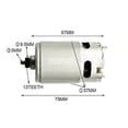 thumbnail image 4 of 14.4v/13 Teeth Motor Replace Engine Compatible Gsr14.4-2-li Psr 14,4 Li-2 Psr14.4li-2 Psr1440li-2 Gsr 14,d, 4 of 5