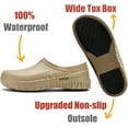 thumbnail image 2 of Women's Men's Work Clogs Kitchen Shoes Non Slip Waterproof Restaurant Garden Nursing Food Service Chef Shoes, 2 of 14
