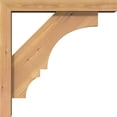 thumbnail image 3 of Ekena Millwork 3 1/2"W x 16"D x 16"H Balboa Block Smooth Bracket w/ Offset Brace, Western Red Cedar, 3 of 25