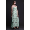 thumbnail image 2 of Bimba Blossom & Paradise Whydah Bird Print Women Smocked Bodice Beach Sun Dress-Medium, 2 of 7
