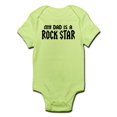 thumbnail image 1 of CafePress - My Dad Is A Rock Star Infant Bodysuit - Baby Light Bodysuit, 1 of 1