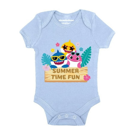 

Baby Shark Doo Doo Matching Shirt for Baby Boys Girls - Summer Time Fun Baby Shark Bodysuit NB 6Months 12m 18M 24 Months