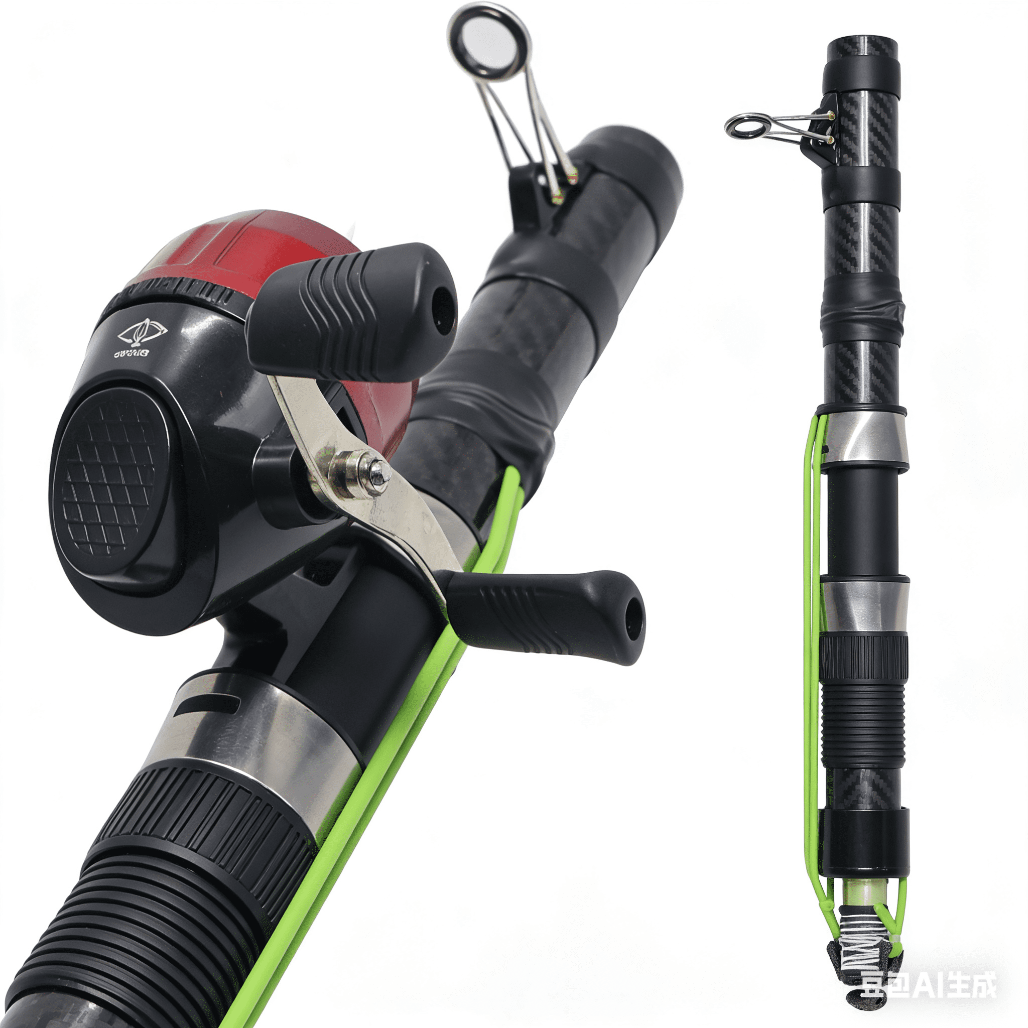 Piaoyu Fishing Catapult Rod,Upgraded Catapult Fishing Rod with Slingshot Fishings Reel for Long-Casting, Durable & Lightweight for Freshwater/Saltwater Fishing