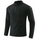 thumbnail image 3 of pstuiky mangas largas para hombre, Camiseta deportiva ligera y transpirable de manga larga con cuello alto y color sólido para hombre Tops de hombre l, 3 of 8