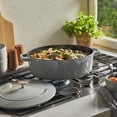 thumbnail image 2 of Staub Cast Iron 6.25-qt Shallow Oval Dutch Oven - Graphite, 2 of 7