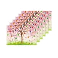 thumbnail image 4 of MKHERT Easter Flowering Tree with Eggs and Birds Growing On Field Placemats Table Mats for Dining Room Kitchen Table Decoration 12x18 inch,Set of 6, 4 of 4
