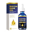 thumbnail image 2 of Suero natural para el crecimiento del cabello con biotina - Aceite orgánico para el cabello con biotina para espesar, fortalecer y salud del cuero cabelludo - Suero para el cabello con menta 59 ml, 2 of 5