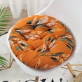 thumbnail image 2 of LACKUST Chair Seat Cushion,Winter Warm Chair Cushions for Dining Kitchen Bedroom,Cushion for Chair,Orange, 2 of 6