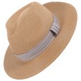 thumbnail image 5 of KAKOWELY Sombrero de playa para mujer, sombrero de paja de ala ancha, sombrero de playa para el sol, sombrero de verano para mujer, 5 of 5