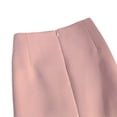 thumbnail image 4 of TEAJOPSUU Womens High Waist Midi Skirts A Line Solid Color Versatile Skirts Office Work Fitted Tailored Skirts for Everyday Business Commuting Pink, 4 of 5