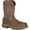 DISTRESSED BROWN, variant on Rocky Square Toe Internal Met Guard Western Boot with TPU Heel Counter