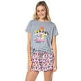 thumbnail image 7 of The Powerpuff Girls Womens' TV Series Show Characters Sleep Pajama Set Shorts, 7 of 7
