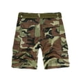 thumbnail image 2 of KOCTHOMY Cotton Cargo Short for Men, Relaxed Fit Camo Outdoor Hiking Work Comfor Casual Shorts with 9 Pockets (No Belt) Camo Size 38, 2 of 7