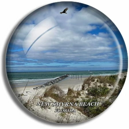

Fridge Magnets New Smyrna Beach Florida USA Travel Souvenir Funny Sticker for Gift Home Decoration Office Whiteboard