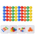 thumbnail image 5 of 50 Uds. Bolas de rifa que se pueden abrir, bolas de rifa para eventos de fiesta, accesorios de bolas de lotería para juegos de fiesta, 5 of 5