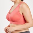 thumbnail image 5 of KIHOUT Deals Women Pure Color Plus Size Ultra-thin Large Bra Sports Bra Full Bra Cup Tops, 5 of 9