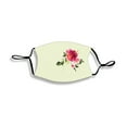 thumbnail image 1 of Beautiful Pink Rose Green One Size Fabric Fashion Face Covering Mask, 1 of 1
