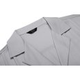 thumbnail image 6 of COOFANDY Men's Beach Sets Short Sleeve Button Up Cuban Collar Shirt and Shorts, 6 of 6