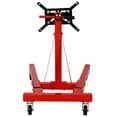 thumbnail image 3 of Jopath Engine Stand 2000LBS Capacity, 360 Degree Rotating Engine Run Stand with 6-Casters, 4 Adjustable arms Frame for Auto Repair, Vehicle Maintenance,Red, 3 of 8