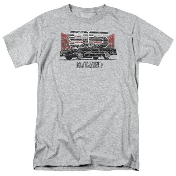 Men's Chevy El Camino Ss Mountains T-shirt X-Large Athletic Heather