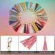 thumbnail image 4 of 8pcs Borlas de Cuero PU, Charm de Borla de 6" con Anillos de Llave para Hacer Joyería (Rosa), 4 of 6